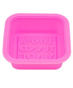 Alternative view of soap mold (6-Pack) Soap Molds-100% Handmade Square Silicon