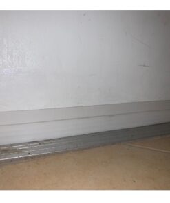 BAINING Door Draft Stopper Door Sweep for Exterior/Interior Doors, Weatherproofing Door Seal Strip Under Door Draft Blocker Seal, Soundproof Door Bottom Weather Stripping, 2" W x 39" L, White 48 51sUMJ5oHcL