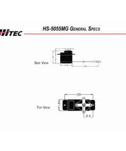 Hitec 35055S HS-5055MG Digital Metal Gear Sub Micro Servo 6 51sWGiH8KSL
