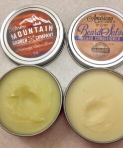 Beard Balm - Rocky Mountain Barber - 100% Natural - Premium Wax Blend with Cedarwood Scent, Nutrient Rich Bees Wax, Jojoba, Tea Tree, Coconut Oil 39 51sWVInF7lL