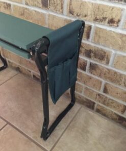 Ohuhu Garden Kneeler and Seat, Heavy Duty Garden Stool with EVA Foam Kneeling Pad, Foldable Gardening Bench with 2 Tool Pouches, 2-in-1 Portable Gardening Supplies, Idea Gifts for Women Men Seniors 72 51sWutD1fXL
