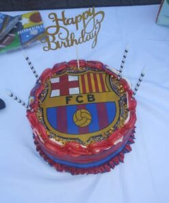 FC Barcelona Edible Cake Topper- 1/4 Sheet 18 51sYF0WlrHL