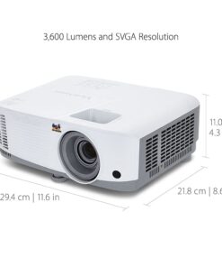 ViewSonic PA503S 3800 Lumens SVGA High Brightness Projector for Home and Office with HDMI Vertical Keystone 51 51sZFJmMEhL