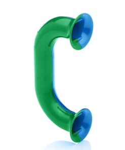 (Blue/Green) Toobaloo Auditory Feedback Phone – Accelerate Reading Fluency, Comprehension and Pronunciation with a Reading Phone. Green/Blue Single 7 51sdCiYif1L