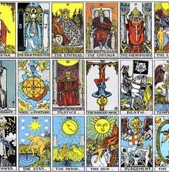 Alternative view of Smith-Waite® Centennial Tarot Deck in a Tin