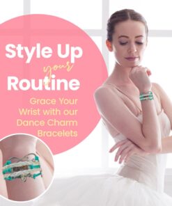 Infinity Collection Dance Bracelet- Girls Dance Jewelry - Perfect Gift For Dance Recitals, Dancers and Dance 12 51sgL5QKIaL