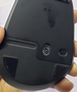 Logitech M720 Triathlon Multi-Device Wireless Mouse, Bluetooth, USB Unifying Receiver, 1000 DPI, 8 Buttons, 2-Year Battery, Compatible with Laptop, PC, Mac, iPadOS - Black 52 51smwKezZzL