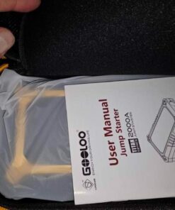 GOOLOO New GP2000 Jump Starter 2000A Car Starter Battery Pack (Up to 8.0L Gas, 6.0L Diesel Engine),12V Car Battery Charger Jumper Starter, Supersafe Portable Lithium Jump Box with USB Quick Charge yellow 40 51so41HB4eL