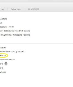 Asustor AS5304T - 4 Bay NAS, Intel Celeron Quad-Core, 2 2.5GbE Ports, 4GB RAM DDR4, Gaming Network Attached Storage, Personal Private Cloud (Diskless) 15 51sodHfTrvL