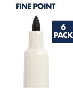 Quartet Dry Erase Markers, Whiteboard Markers, Fine Tip, ReWritables, Mini, Magnetic, Classic Colors, 6 Pack (51-659312Q) 25 51sosGNZg7L