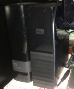 Western Digital 8TB My Book Desktop External Hard Drive, USB 3.0, External HDD with Password Protection and Backup Software - WDBBGB0080HBK-NESN 53 51ss8vGK7vL