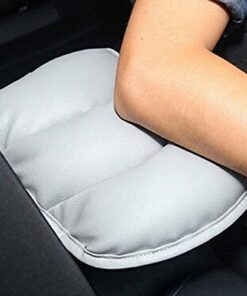 TRUE LINE Automotive Universal Car Center Console Armrest Cushion Comfort Pillow Pad 10 inches by 8 Inches (Black) Black 10 51ssO8Q1iTL