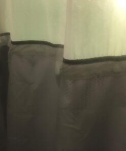 Title: Hookless® It’s A Snap!® Fabric Snap-In Shower Curtain Liner, Water-Repellant, Easy Install, White Color 70 x 54in 31 51stwmFAAQL