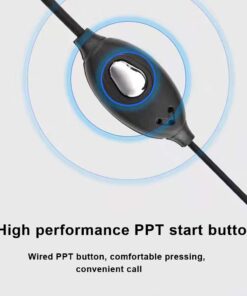 Alternative view of Tenq Earpiece Headset Mic for Baofeng Uv-5r 666s 777s 888s Two-Way Radio