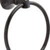 Delta 76446-RB Ashlyn Wall Mount Round Closed Towel Ring Bath Hardware Accessory in Spotshield Venetian Bronze 41 51sxwLKuobL