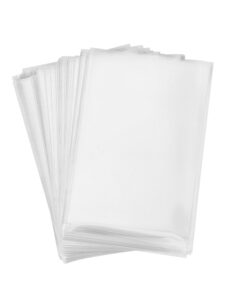 Alternative view of 200 Treat Bags with 200 4" Twist Ties 6 Mix Colors - 1.4mils Thickness OPP Plastic Bags (4'' x 6'') 4'' x 6''