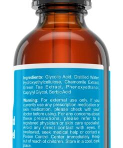 Glycolic Acid 50% Gel Peel with Chamomile and Green Tea Extracts - Professional Grade Chemical Face Peel for Acne Blemishes, Collagen Boost, Wrinkles, Fine Lines - Alpha Hydroxy Acid - 1 Bottle of 1 fl oz 28 51t0jXSrTpL