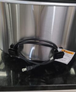 Crock-Pot 7 Quart Portable Programmable Slow Cooker with Timer and Locking Lid, Stainless Steel 61 51t1kcAulSL