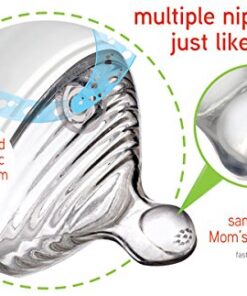 NUK Simply Nautral Baby Bottle, Pink, 5 Ounce (Pack of 2) 5 Ounce (2 Pack) 6 51t66N6ouIL