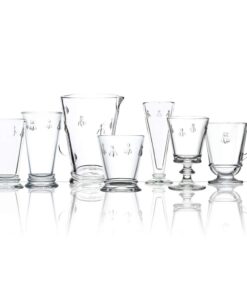 La Rochere Napoleon Bee Glasses Set Of 6 – 11.5 oz, Old Fashioned Glasses w/ The French Bee Embossed Design, Fine French Glassware, Drinking Glasses, Heavy Water Glasses, Dishwasher Safe Juice Glasses 11.5 Ounce (Set of 6) 13 51t6zsFXMWL