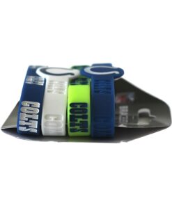 Alternative view of Aminco NFL Silicone Bracelets, 4-Pack Seattle Seahawks