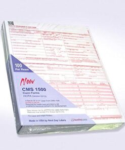 Alternative view of NextDayLabels - New CMS 1500 Claim Forms - HCFA (Version 02/12) 100 per Ream