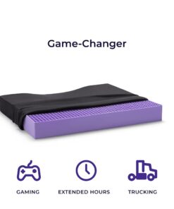 Purple Ultimate Seat Cushion | Pressure Reducing Grid Designed for Ultimate Comfort | Designed for Gaming | Made in The USA 14 51tKLNaik S