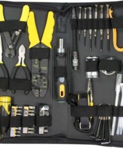 58 Piece Professional Pc Computer Electrician Handyman DIY Repair Tool Kit Case