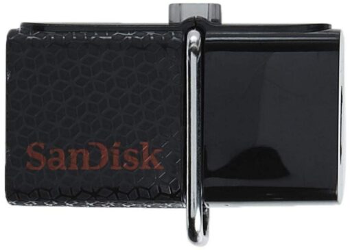 SanDisk 64GBUltra Dual USB Drive 3.0, SDDD2-064G-GAM46(Black) 64GB Black