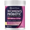 Doctor's Recipes Probiotics for Women, 100 Billion CFU 32 Strains, with Prebiotic Fiber, Enzymes & Cranberry, Vaginal Urinary Digestive & Immune, No Yeast, Shelf Stable, Delayed Release, 30 Caps 14 51tTVcKVvBL 1