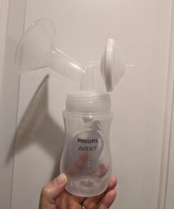 Philips AVENT Natural Baby Bottle with Natural Response Nipple, Clear, 9oz, 4pk, SCY903/04 4 Pack 31 51tZvXnWnoL