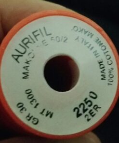 AURIFIL USA Aurifil 50wt Cotton 1,422yd-White, 1422 yd, White 9 51taY1QmEZL