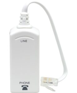 GE 86249 DSL Phone Line Filter, Stainless Steel