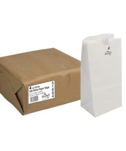 Duro ID 51004 4# SOS Bag 30# White (500pk) 5 x 3-1/3 x 9-3/4 6 51tc4qa6UDL