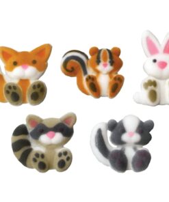 Alternative view of Item#33955 - Woodlands Edible Sugar Cupcake & Cake Decoration Topper-Pack of 16