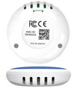 Tempo Disc™ 3 in 1 Wireless Thermometer, Hygrometer & Dew Point Sensor & Data Logger - Highly Accurate, 270 Feet Range, 250 Day Device Storage, Simple Data Export, Unlimited Phone & Cloud Storage 27 51tlsFvff8L