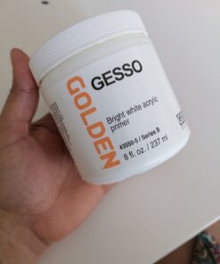 Golden Acrylic Gesso - 8 oz Jar 7 51tnV4AfaBL