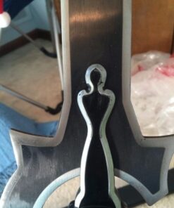 Sword Art Online SAO Medium Carbon Steel with Sheath-Kirito Elucidator, Asuna, Kirigaya (Kirito Elucidator Version 2) 28 51ttq3L uuL