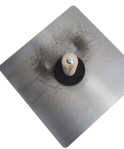 Alternative view of MARSHALLTOWN Masonry Hawk, 13Inch Magnesium Blade, Straight Wood Handle, Made In the USA, Perfect addition to any drywall tools,5206W