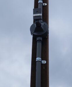 Woods 59411WD Outdoor Hardwired Stem and Swivel Light Control with Photocell; Compatible with Most Types of Bulbs; Swivel Mount for Adjustable Placement; Automatic Settings; Time Delay ; Grey 1 Count (Pack of 1) Stem & Swivel Mount Light Control 28 51u4gTkigjL