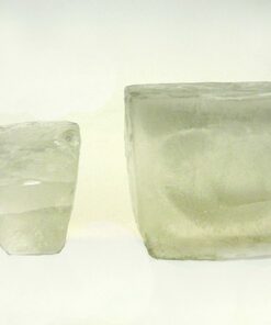 Tovolo King Cube Ice Tray (Stratus Blue) - Large, & Reusable Silicone Molds for whiskey, Cocktails, Coffee, Bartender Accessories, & Smoothies / BPA-Free & Dishwasher-Safe Stratus Blue Set of 1 26 51u8DJrIjKL