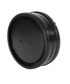 CamDesign Body Cap & Camera Rear Len Cover Set Compatible with Sony E-Mount NEX Cameras A7II,III A7R III A9 A7 A7R A7S A6500 A6300 A6000 A55 A65 A77 A99 A900 A700 A580 A560 NEX-7 NEX-6 NEX-5T NEX-5R 7 51u9bh8tdwL