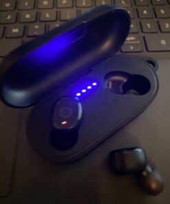 TOZO T10 Bluetooth 5.3 Wireless Earbuds with Wireless Charging Case IPX8 Waterproof Stereo Headphones in Ear Built in Mic Headset Premium Sound with Deep Bass for Sport Black Small Classic Edition 50 51u9nduqVpL