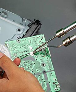 Weller 260-Watt/200W Professional Soldering Gun Kit with Three Tips and Solder in Carrying Case - D550PK 22 51uBSpt6b6L