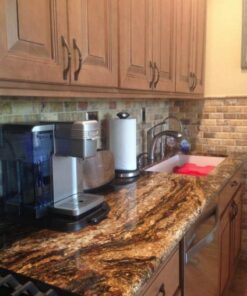 Granite Gold Polish Spray, Streak-Free Shine for Granite, Quartz, Marble, Travertine, Natural Stone Countertops, 24 Fl Oz (Pack of 1) 24 Fl Oz (Pack of 1) 39 51uDMeiwVlL