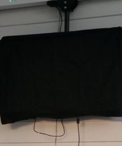 KHOMO GEAR Outdoor TV Cover - Panther Series - Universal Weatherproof Protector for 40-42 Inch TV - Fits Most Mounts & Brackets 40'' - 42'' Black 19 51uGXhhcwyL