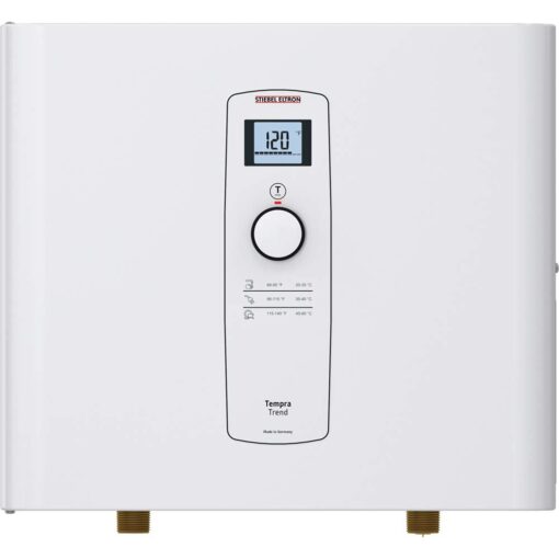 Stiebel Eltron Tankless Water Heater - Tempra 36 Trend – Electric, On Demand Hot Water, Eco, White Tempra 36 Trend (36 kW)