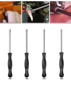 HIFROM® Carburetor Adjustment Tool Kit - 2 Cycle Engine Carburetor Adjusting 4 Pieces Set Splined x1, pac Man x1, Single D x1 and Double D x1 4 Tool Kit 15 51uMXF6i5dL