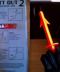 Hunters Specialties Butt Out 2 Big Game Dressing Tool, Orange 4 51uSoDPkcJL