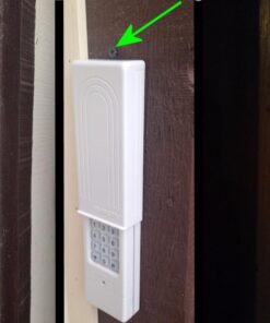 CHAMBERLAIN Clicker Keyless Entry KLIK2U-P2, Works with Chamberlain, LiftMaster, Craftsman, Genie and More, Security +2.0 Compatible Garage Door Opener Keypad, White 67 51uamRom2L